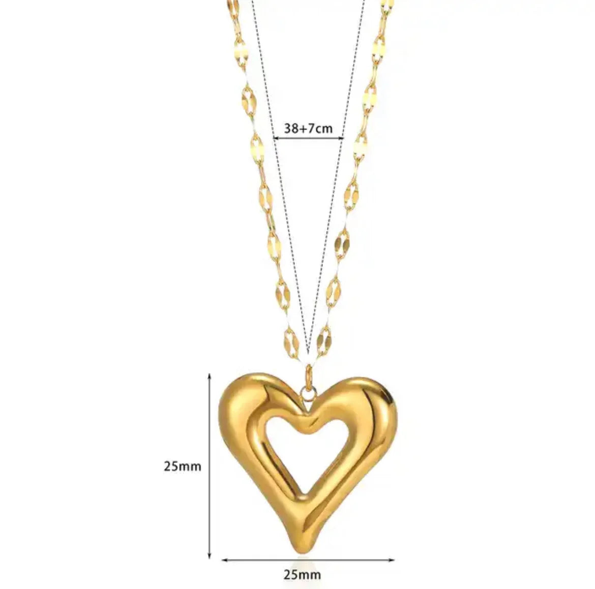 KETTING BIG HEART