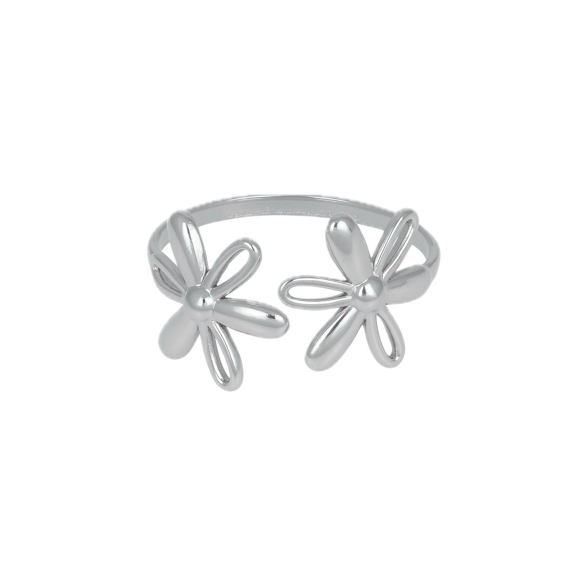 RING DOUBLE FLOWER