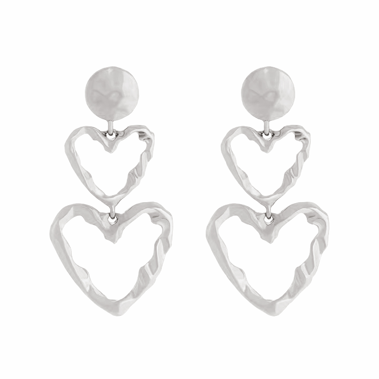 OORBELLEN DOUBLE LOVE