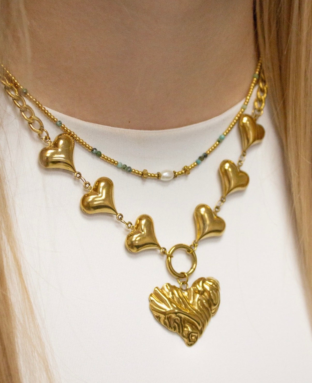 KETTING GROENE KRALEN
