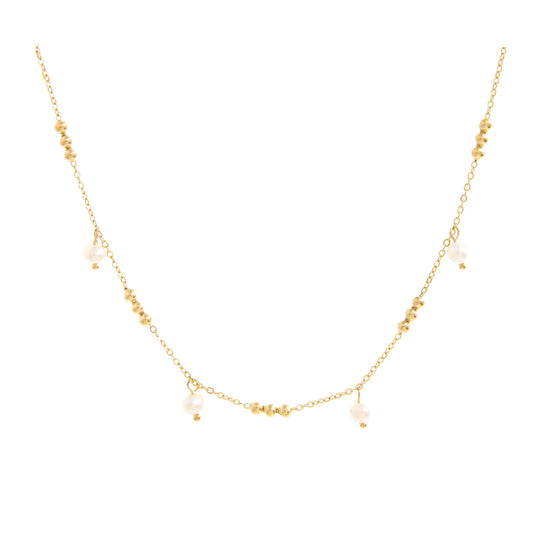 KETTING DROPPING PEARLS