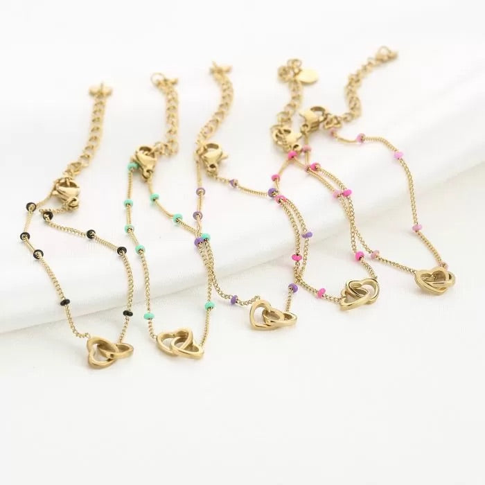 ARMBAND COLORED HEARTS