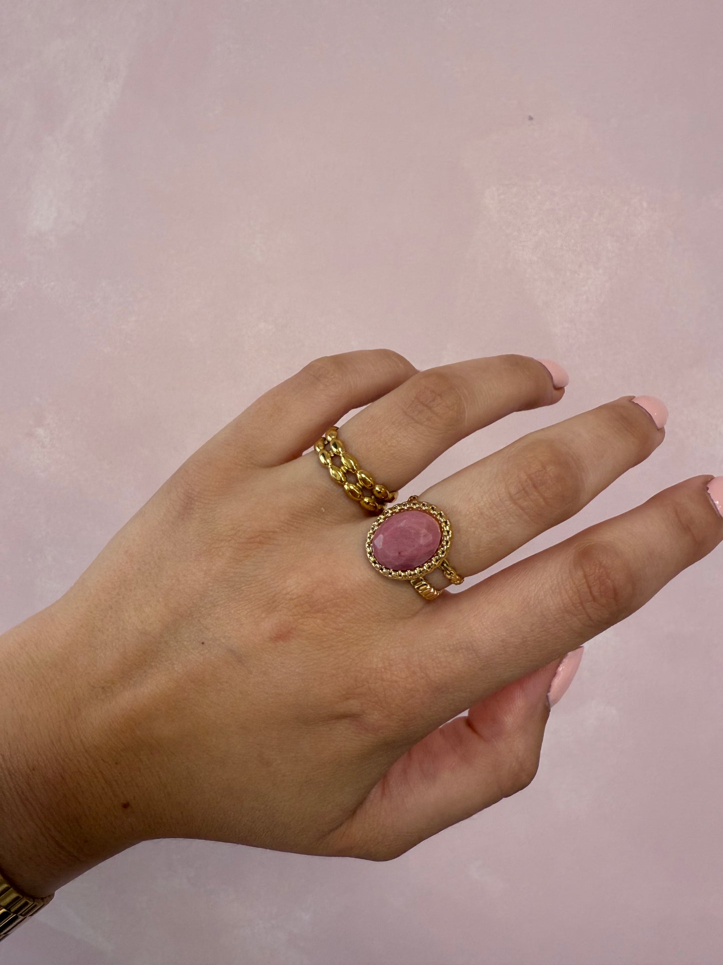 RING TWEELAGIG OVAAL