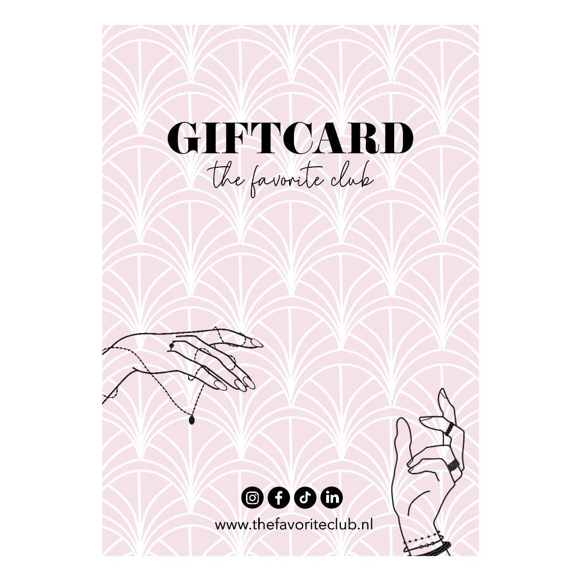 The Favorite Club cadeaubon