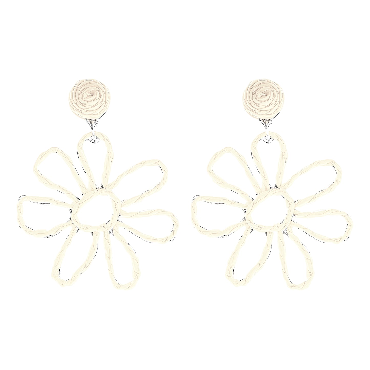 OORBELLEN WHITE FLOWERS