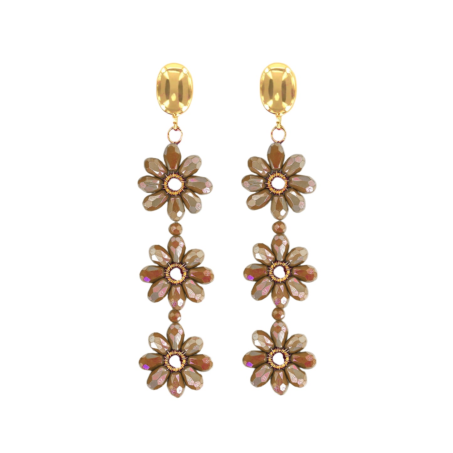 OORBELLEN FLORAL