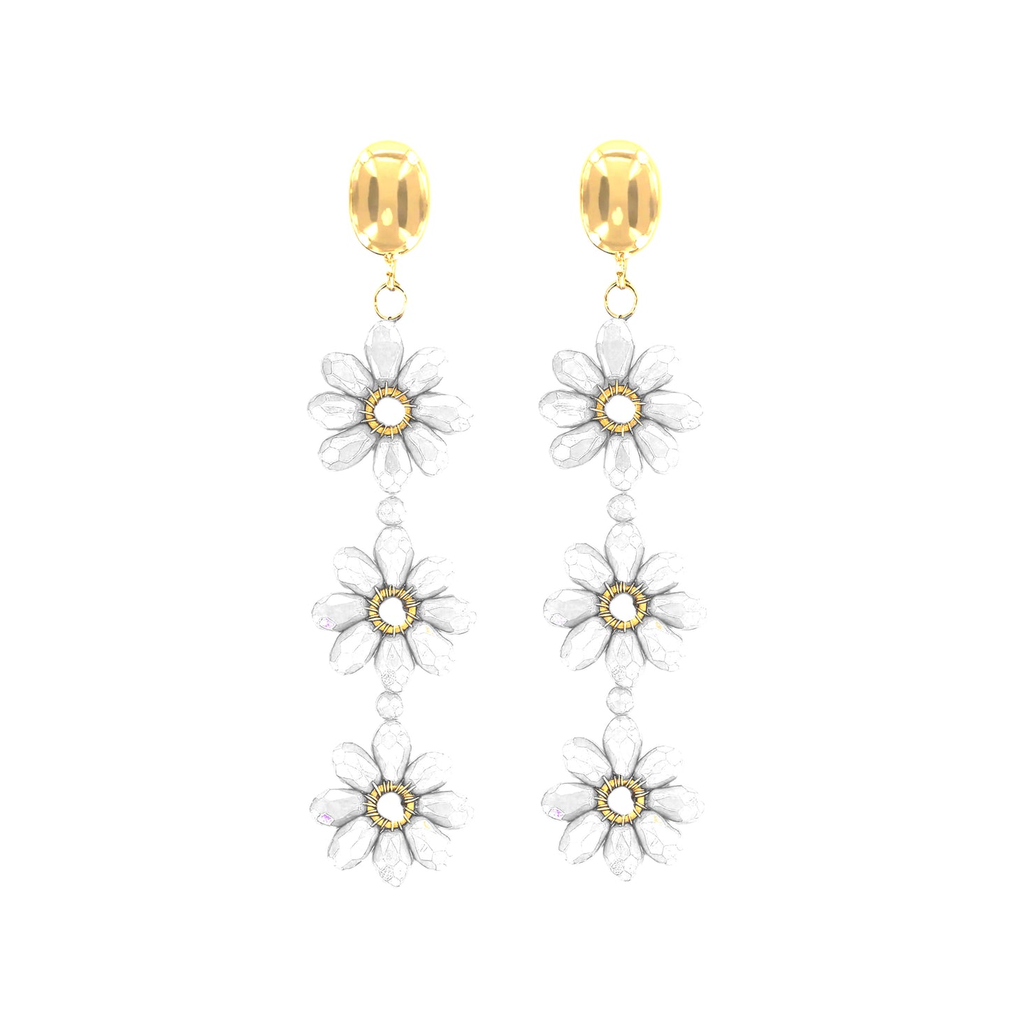 OORBELLEN FLORAL