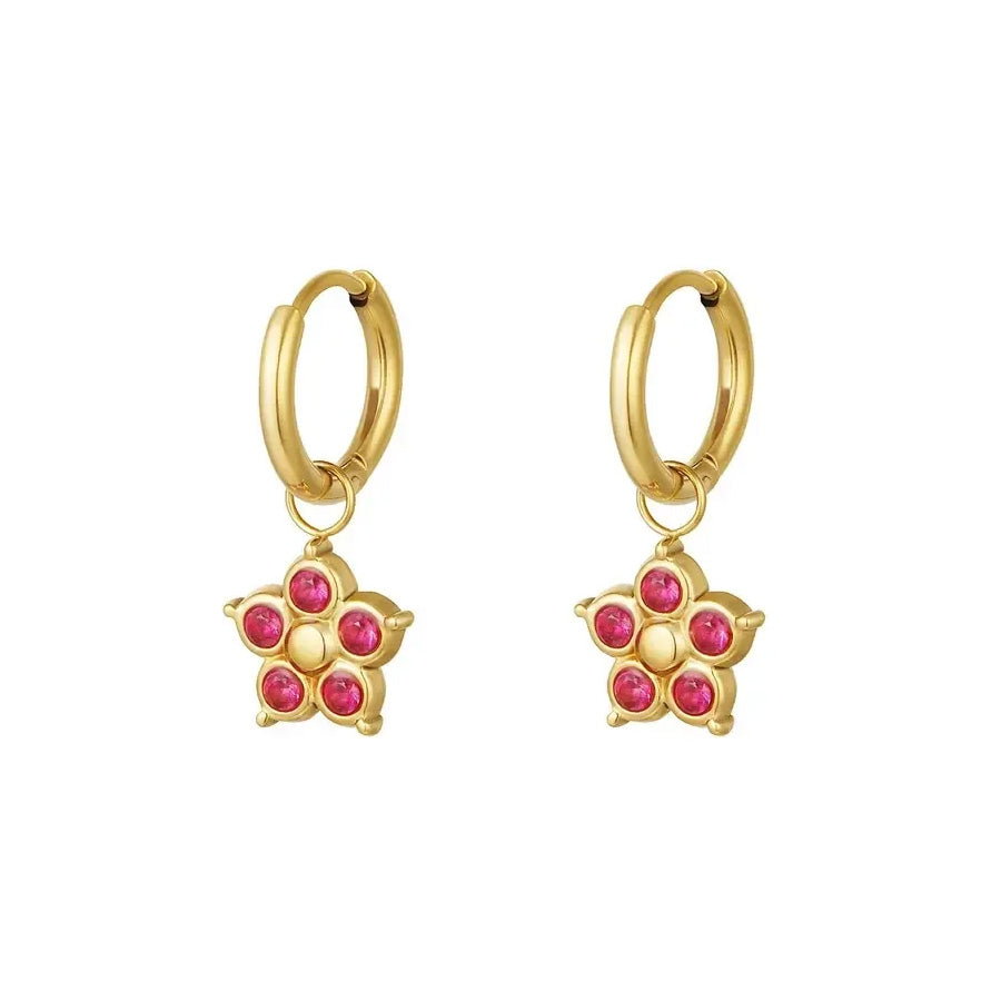 OORBELLEN SPARKLING FLOWER