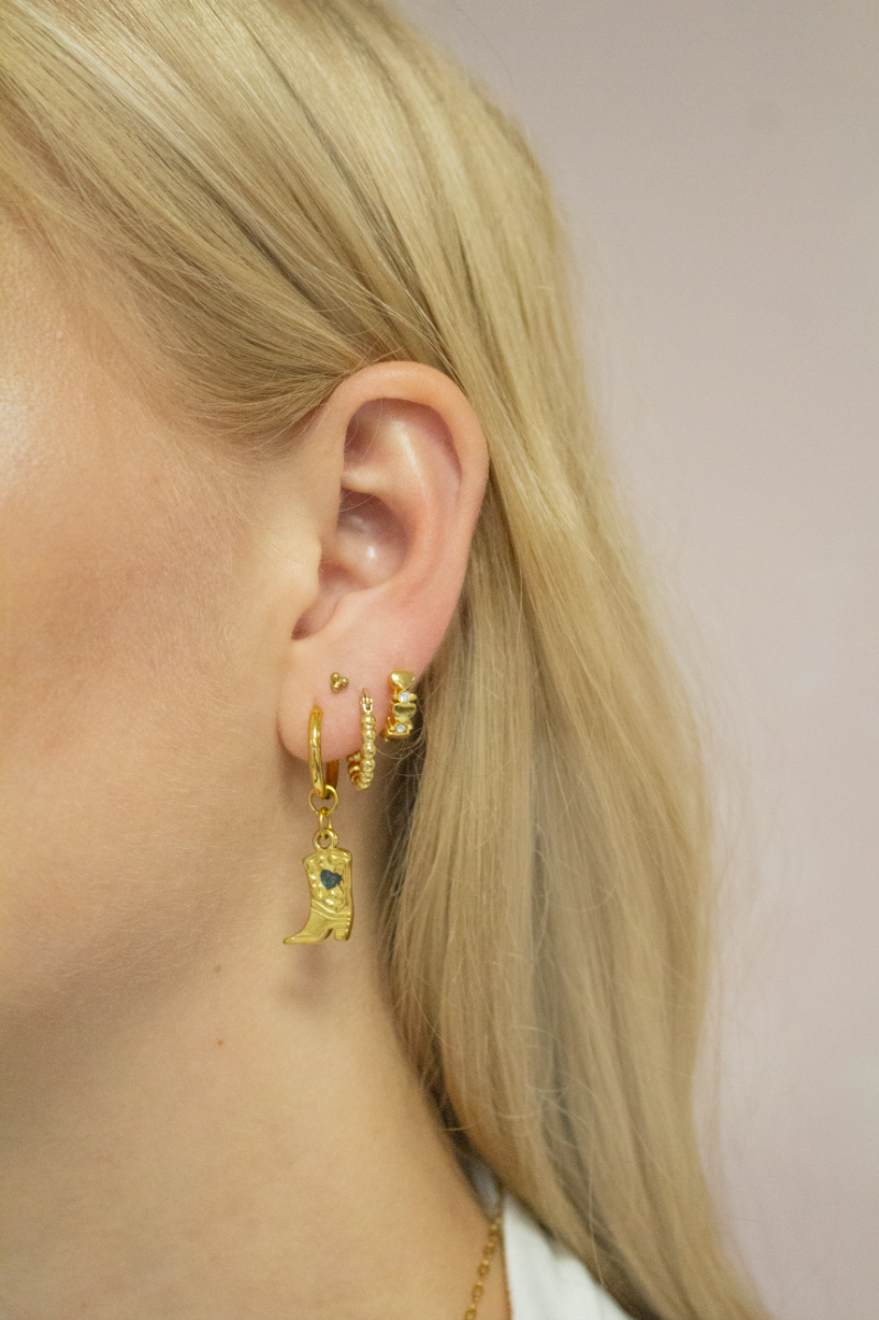 OORBELLEN SMALL HEART HOOPS
