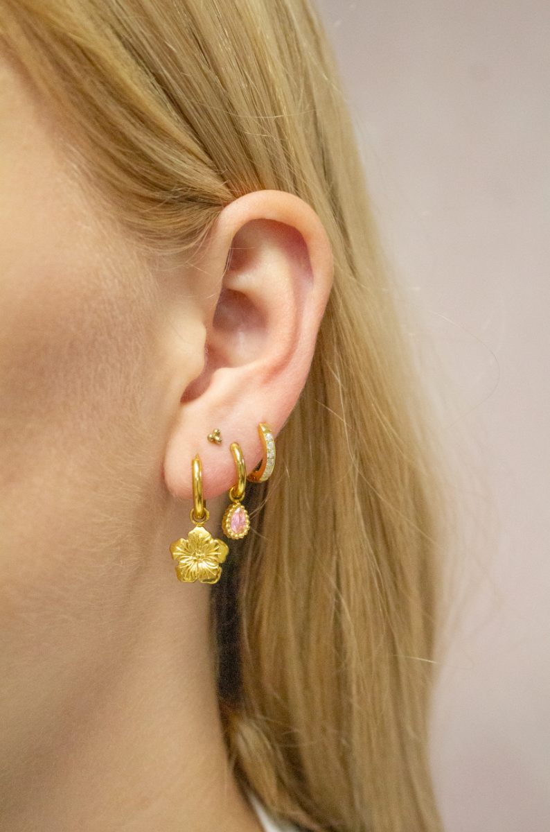 OORBELLEN PINK DROP