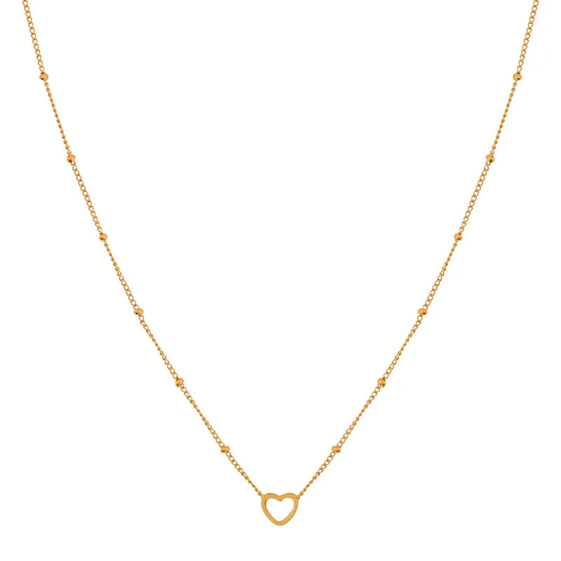 KETTING OPEN HEART