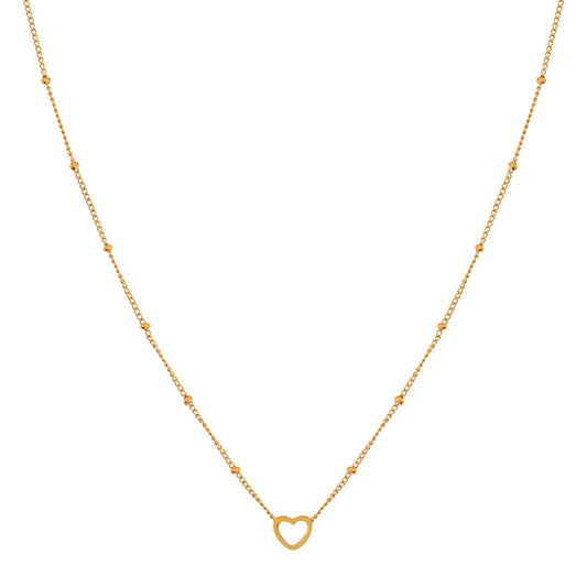 KETTING OPEN HEART