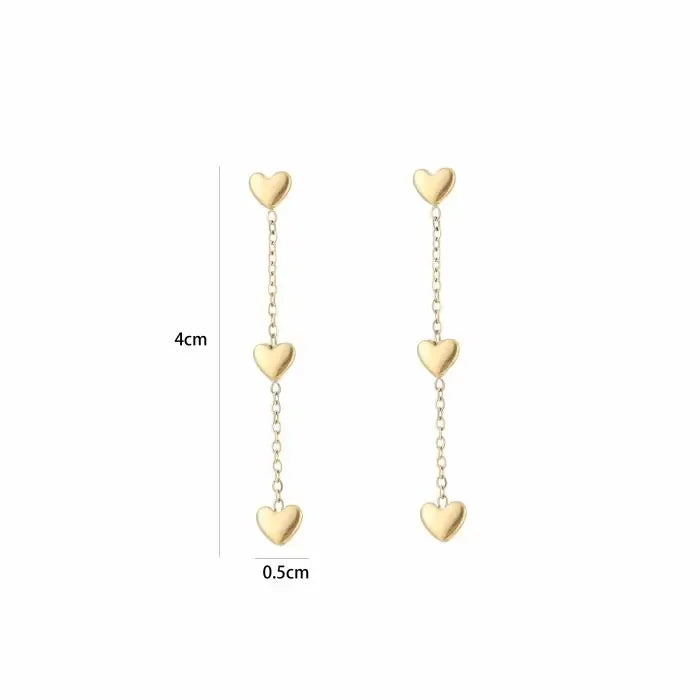 OORBELLEN LITTLE HEARTS