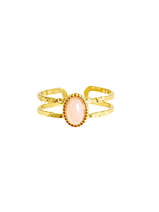 RING ROZE STEEN