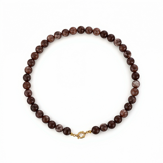 KETTING KRALEN BRUIN