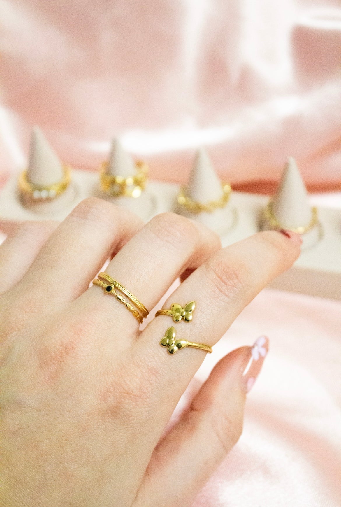 RING BUTTERFLY
