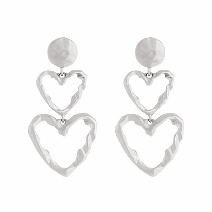 OORBELLEN DOUBLE LOVE