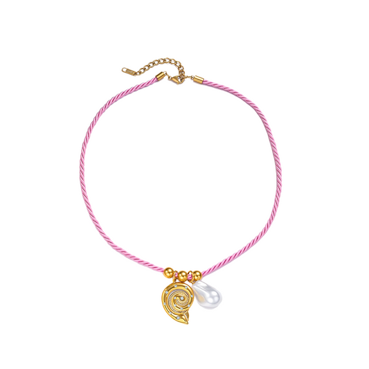 KETTING ROZE SCHELP