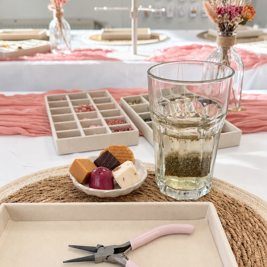 WORKSHOP SIERADEN MAKEN + MINI HIGH TEA