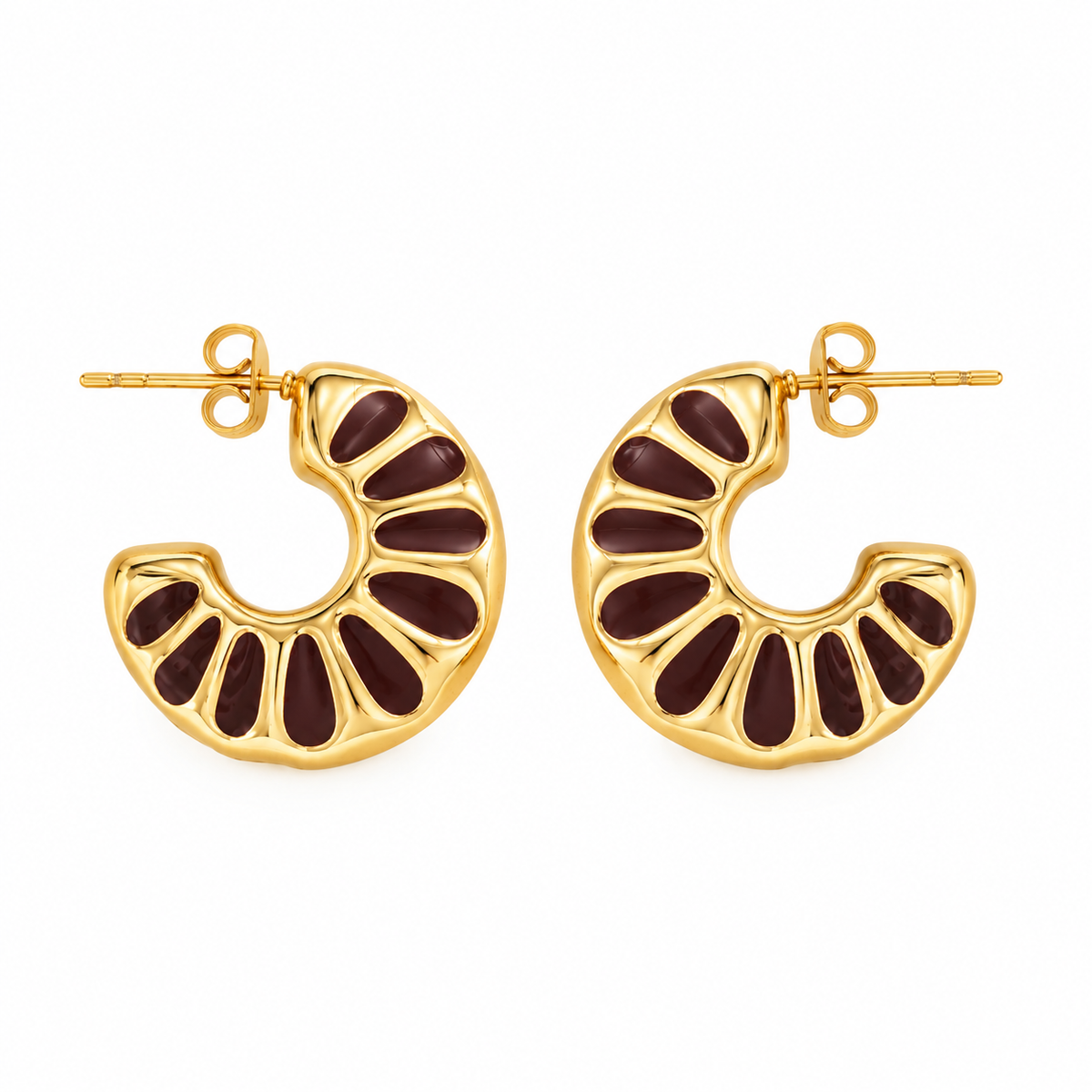 OORBELLEN AUTUMN STRIPES