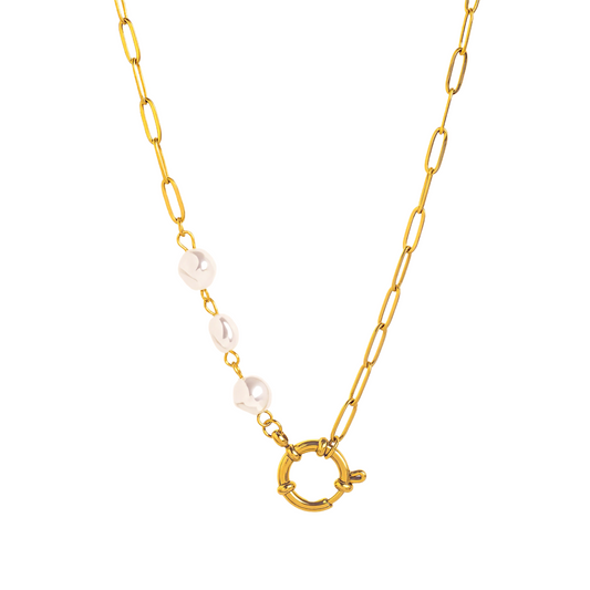 KETTING DRIE PARELS