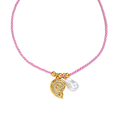 KETTING ROZE SCHELP