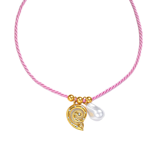KETTING ROZE SCHELP