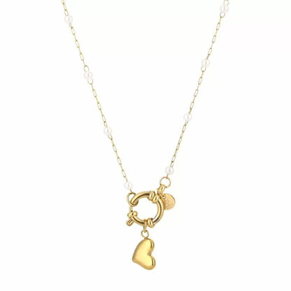 KETTING PAREL MET HARTJES BEDEL