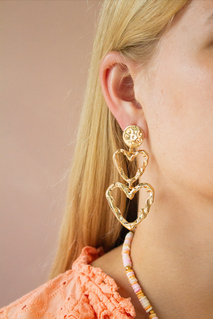 OORBELLEN DOUBLE LOVE