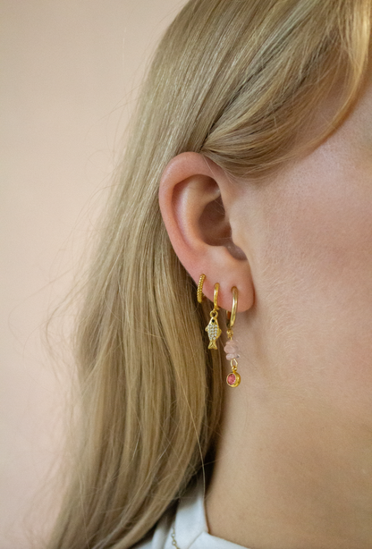 OORBELLEN TOUCH OF PINK