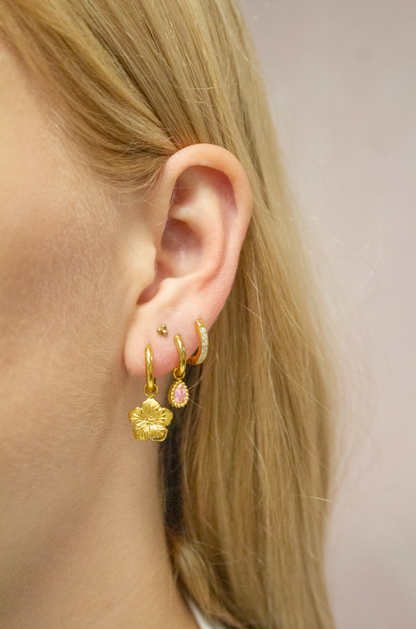 OORBELLEN PINK DROP