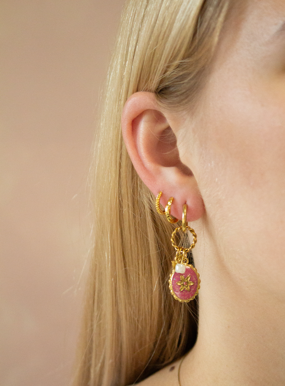 OORBELLEN PINKY BLUSH