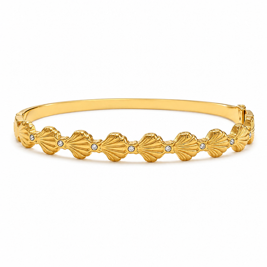 BANGLE GOLD SHELL