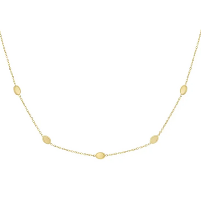 KETTING OVAL COINS